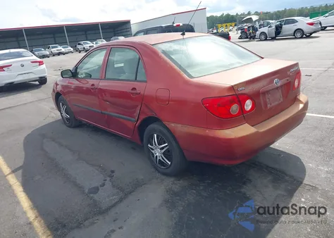 2007 Toyota Corolla Ce from USA, damaged, VIN 2T1BR32E37C854831